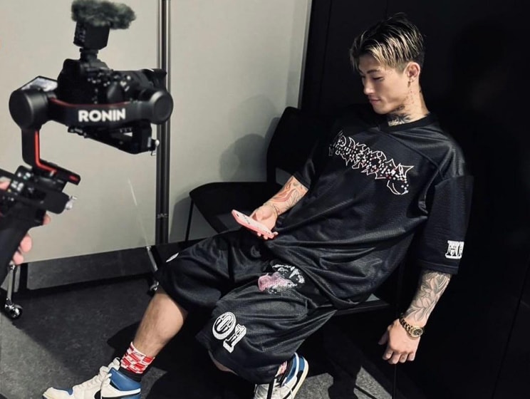 HRD Mesh T-shirt of AMNJX