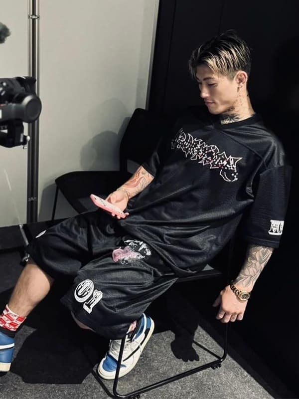 HRD Mesh T-shirt of AMNJX